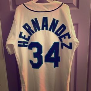 Felix Hernandez mariners baseball jersey
